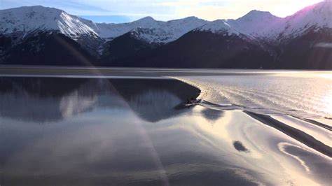 Paddle Boarding On The Turnagain Arm Tidal Bore YouTube Anchorage