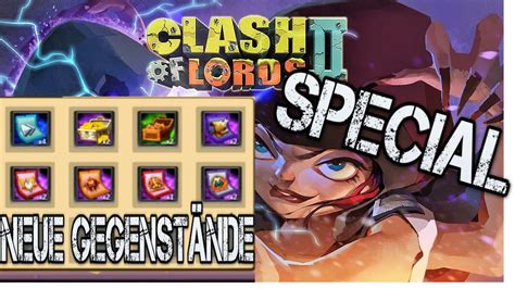 NEUEN GEGENSTÄNDE Clash of Lords 2 Ehrenkampf Deutsch YouTube