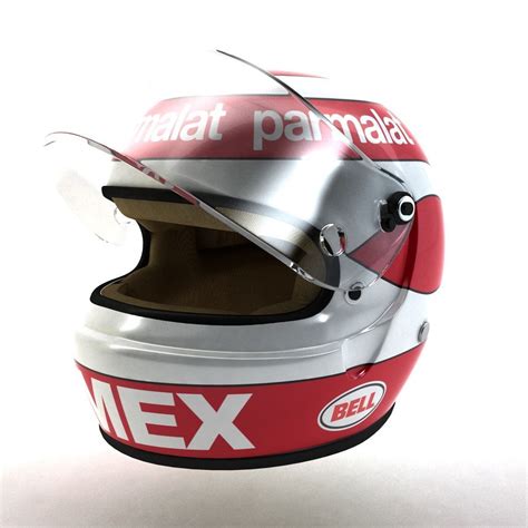 3D model Nelson Piquet Helmet 1983 VR / AR / low-poly rigged | CGTrader