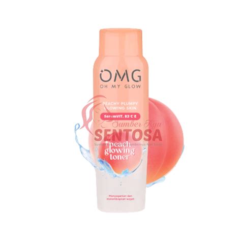 Jual Omg Oh My Glow Peach Glowing Toner Ml Shopee Indonesia