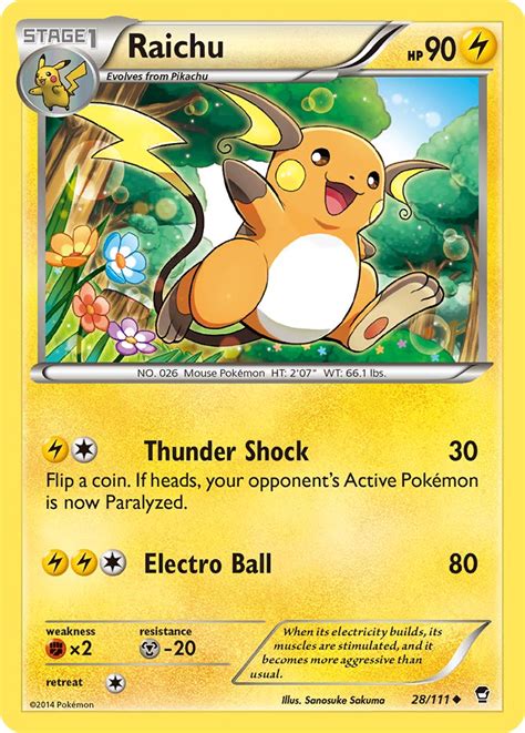 Raichu · Furious Fists (FFI) #28 ‹ PkmnCards