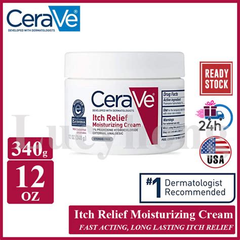 Cerave Itch Relief Moisturizing Cream Dry Moisturizing 340g Lazada Ph