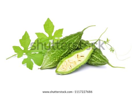 Bitter Melon Bitter Gourd Half Sliced Stock Photo Edit Now 1117227686