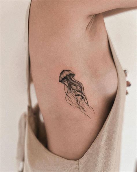 Cute Jellyfish Tattoo