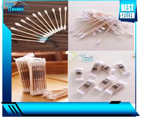 Cotton Buds Wood Sold Per Piece Small Pcs Swab Big Pcs Swab