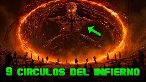 Los 9 círculos del infierno según dante alighieri y la divina comedia