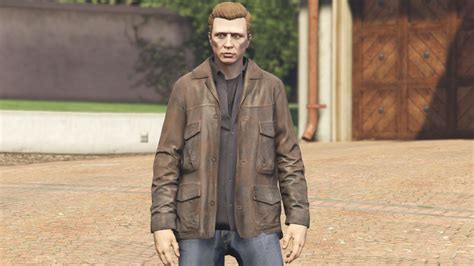 Michael Leather Jacket For MP player - GTA5-Mods.com