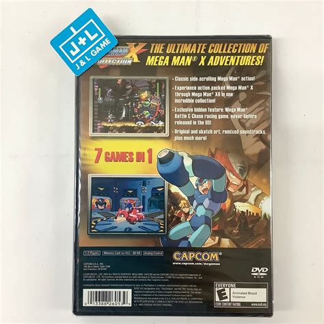 Mega Man X Collection Ps2 Playstation 2 Jandl Video Games New York City