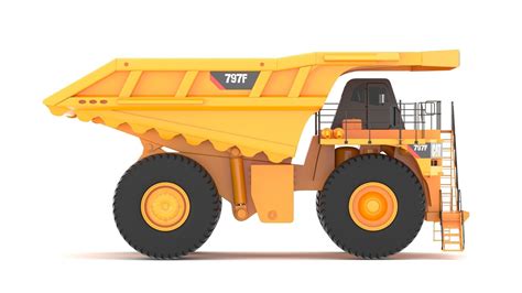 Caterpillar 797 3d Model Cgtrader