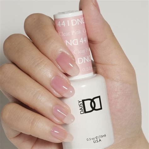 Pin On Dnd Gel Pink Nails Inspo