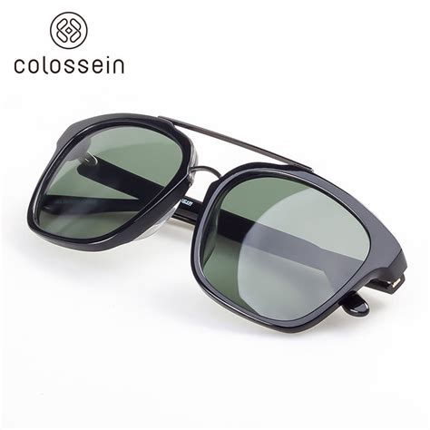 Classic Square Frame Polarized Lenses Fashion Sunglasses Colossein