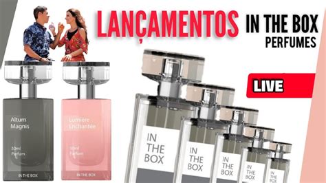 LIVE NOVOS PERFUMES DA IN THE BOX 2 AUTORAIS E 5 CONTRATIPOS VEM