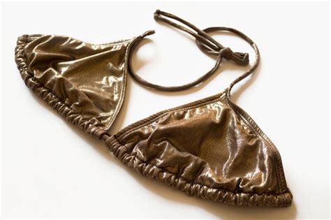 Gold Metallic Bikini From Lolita Flores Collection Elegance Of Luxury