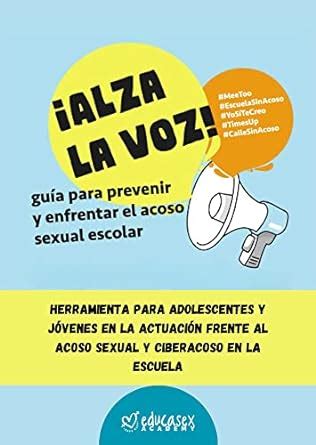 Gu A Para Prevenir Y Enfrentar El Acoso Y Ciberacoso Sexual En El