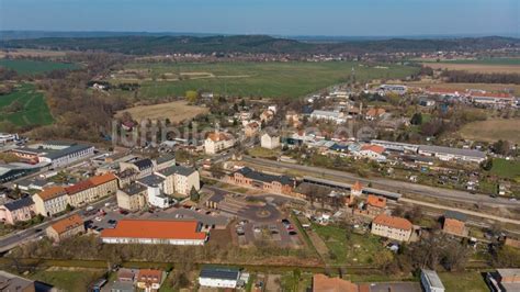 Luftbild Bad Freienwalde Oder Gleisverlauf Und Bahnhofsgeb Ude Der