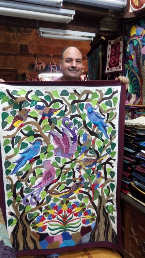 Tarek Al Safty Birds Tentmakers Of Cairo Piece Egyptian Applique