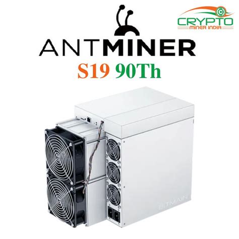 Antminer S19 90Th New CRYPTO MINER INDIA