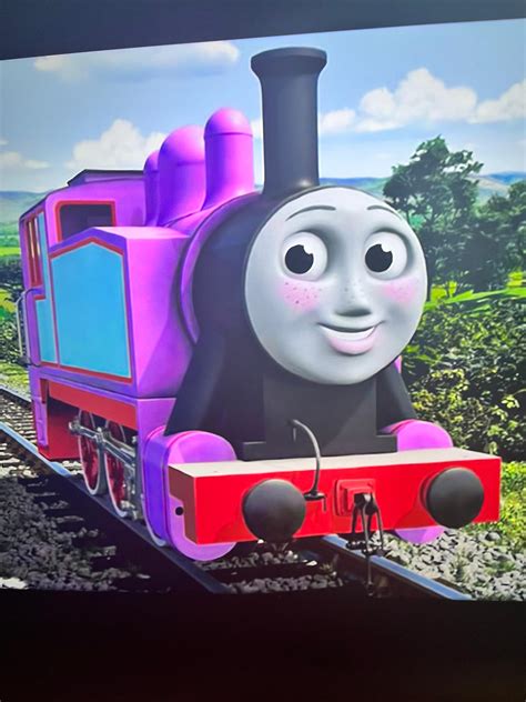 Rosie the pink tank engine by Brookszimmerman09 on DeviantArt