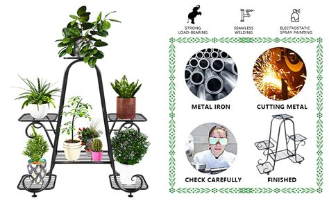 Amazon Yisancrafts Tier Plant Stand Metal Plant Stands For