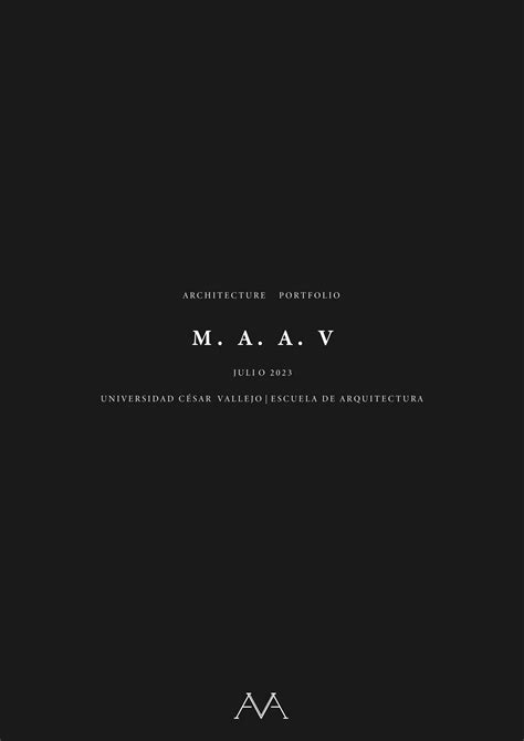 Portfolio Maav Architecture By Martín Alonso Arévalo Vásquez Issuu