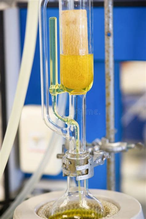 Extracteur De Soxhlet Photo Stock Image Du Chimie Aromath Rapie