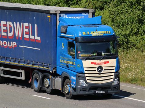 WX69OXW R T Keedwell Mercedes Actros 2545 M4 Downend Bri Flickr