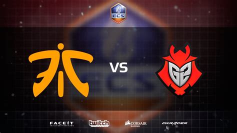 G2 Vs Fnatic Map 1 Overpass ECS Season 1 Finals YouTube