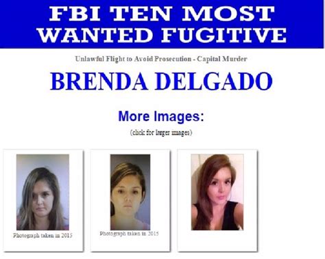 La mexicana Brenda Delgado, una de los 10 fugitivos más buscados por el FBI