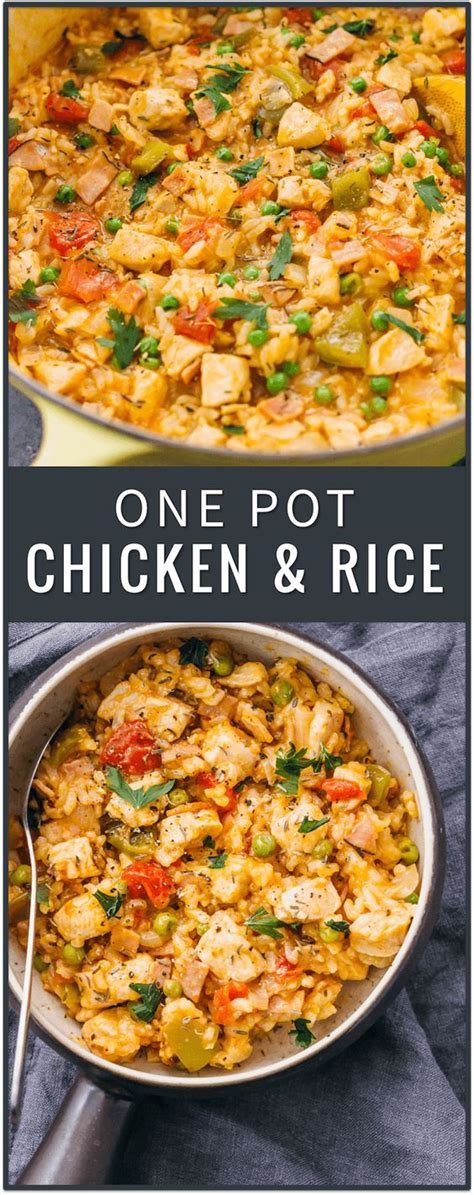 One Pot Chicken And Rice Dinner Recipe Cucina De Yung