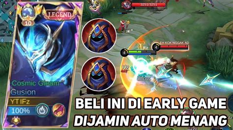 Tips Dan Trik Gusion Jungle Di Early Game Cara Rotasi Gusion Yang