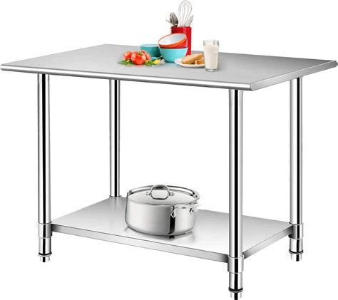 Nisorpa Stainless Steel Catering Table X X Cm Commercial Work