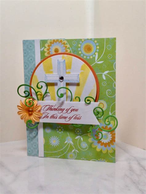 Amy S Creative Pursuits Handmade Christian Sympathy Card