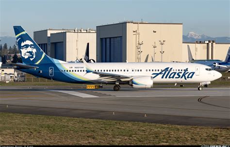 Boeing 737-8 MAX - Alaska Airlines | Aviation Photo #7500025 ...