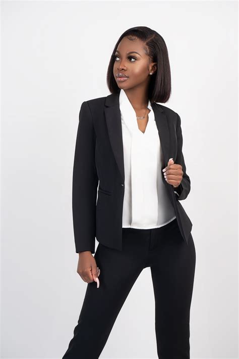 Outshine The CEO Or Be The CEO In This Essential Black Suit This