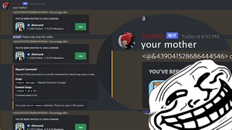 When Discord Bot Spam Ping Youtube