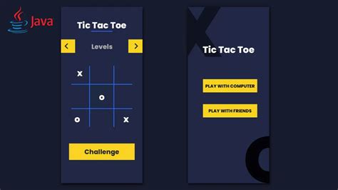 Tic Tac Toe Game In Java Source Code Included