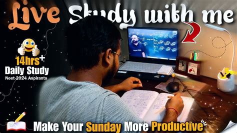 Make Your SUNDAY Productive 14hrs Study 235 Day Left Live Study