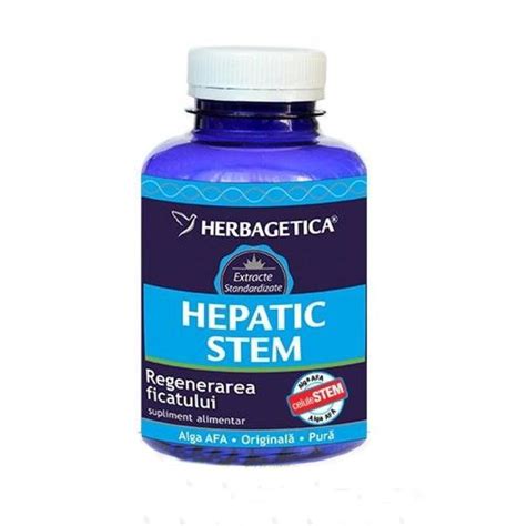 Hepatic Stem Herbagetica 120 Capsule Estetoro