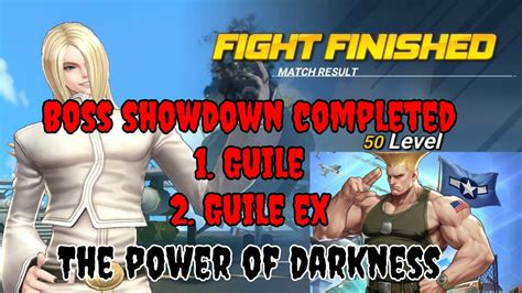 Kofas Boss Showdown Guile Boss Showdown Guile Ex UE Saiki Vs Guile