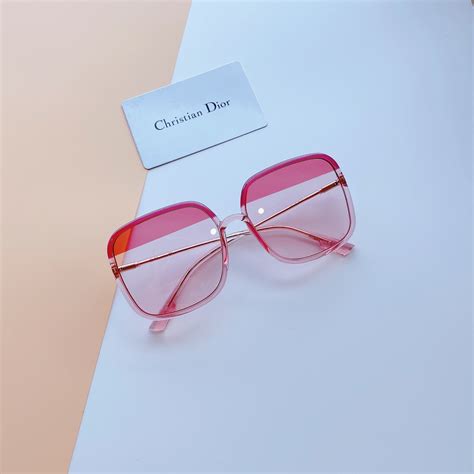 M T K Nh M T N Christian Dior So Stellaire Square Acetate Sunglasses