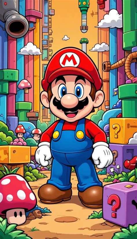 Desenho Animado Do Mario - Fundo desenho animado | Super mario desenho, Mundo pixar, Desenhos do mario