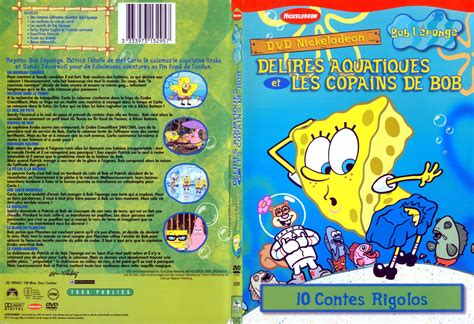 Jaquette DVD de Bob l éponge Délires aquatiques et les copains de Bob