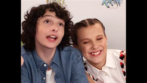 Millie Bobby Brown Kisses Finn Wolfhard