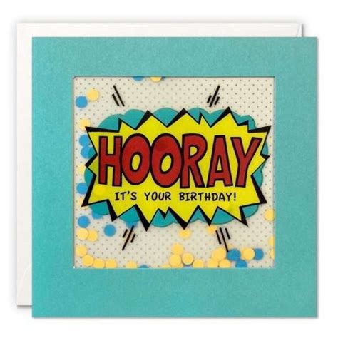 Kapow Hooray Birthday Card The Dotty House