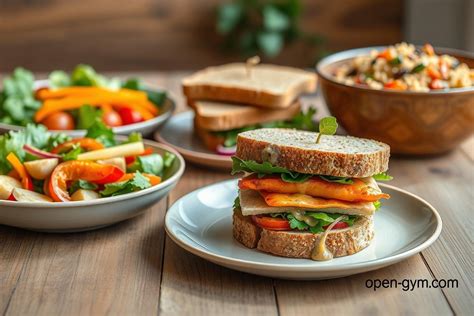 easy healthy lunch recipes  busy days