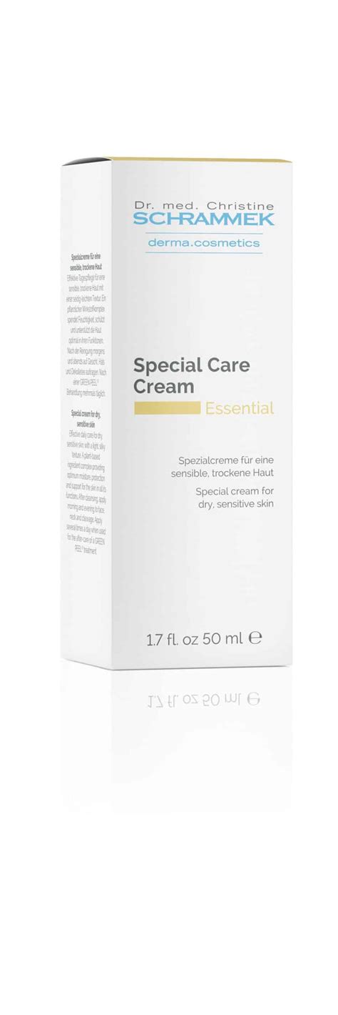 Schrammek Essential Special Care Cream Ml Burcu G Lery Z