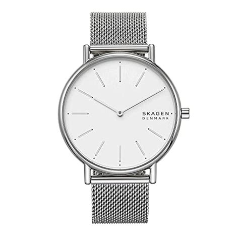 Skagen Women S Signatur Quartz Watch With Stainless Steel Mesh Strap