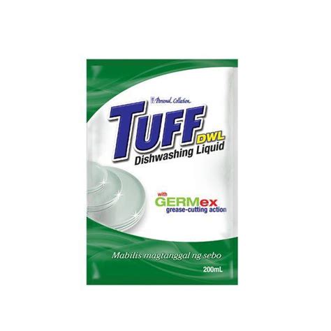 Personal Collection Tuff Dwl Dishwashing Liquid With Germex Pouch