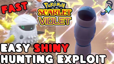 EASY SHINY Hunt Larvesta And Orthworm Exploit For Pokemon Scarlet And