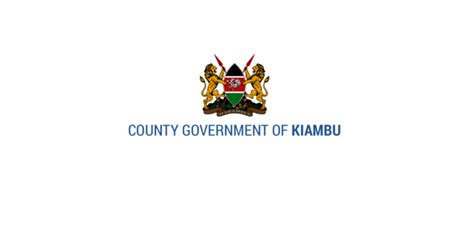 Vacancies at Kiambu County Government January 2025